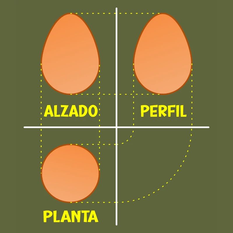 Dihedral egg system for architects