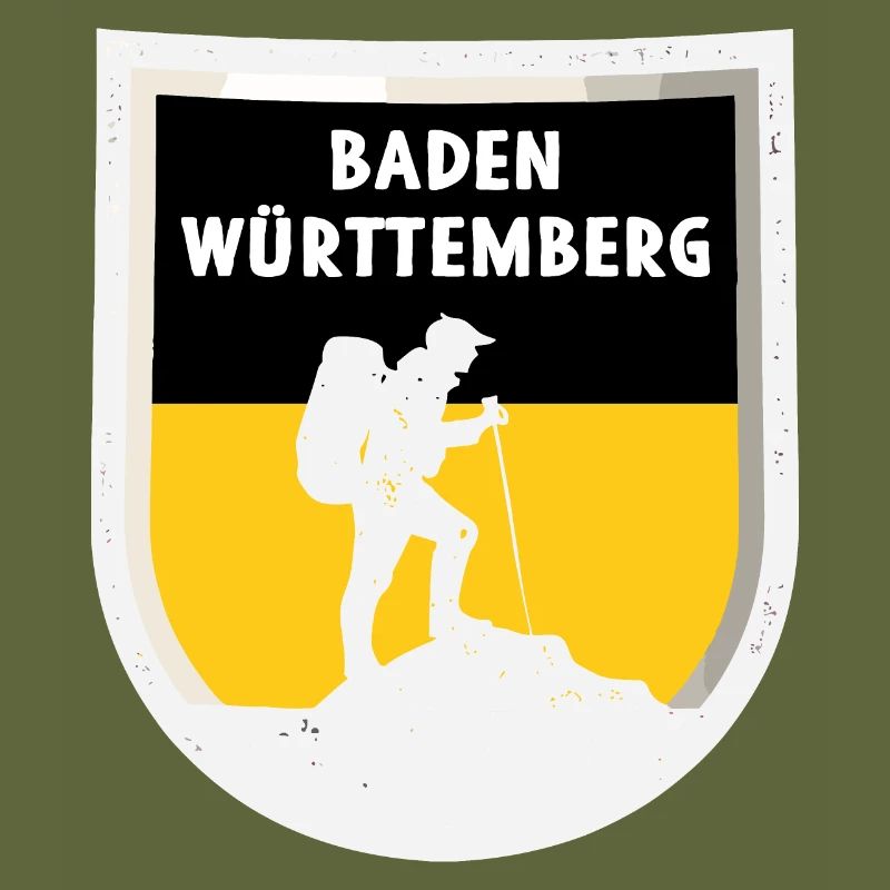Drapeau du Bade-Wurtemberg Heimat Stuttgart