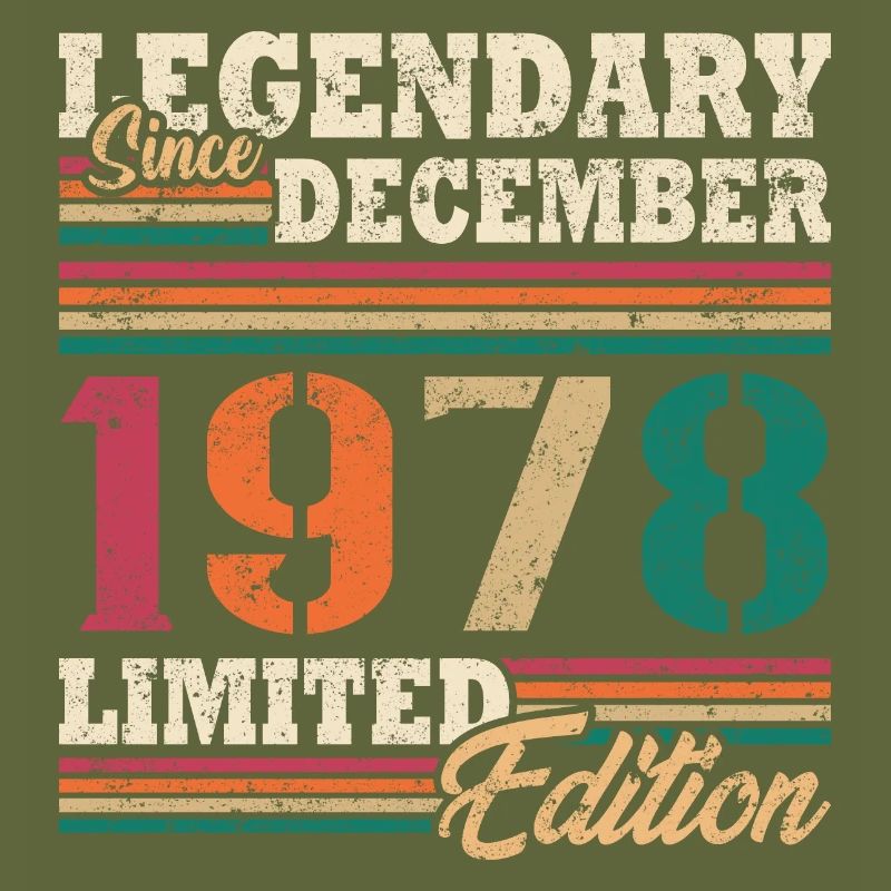 Légendaire Décembre 1978 édition limitée