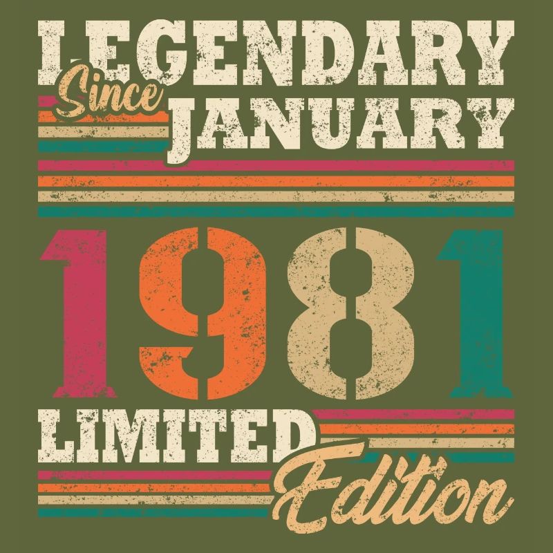 Légendaire Janvier 1981 édition limitée