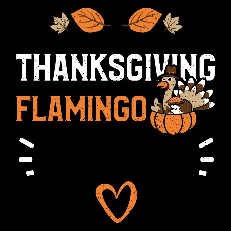 Thanksgiving Flamingo