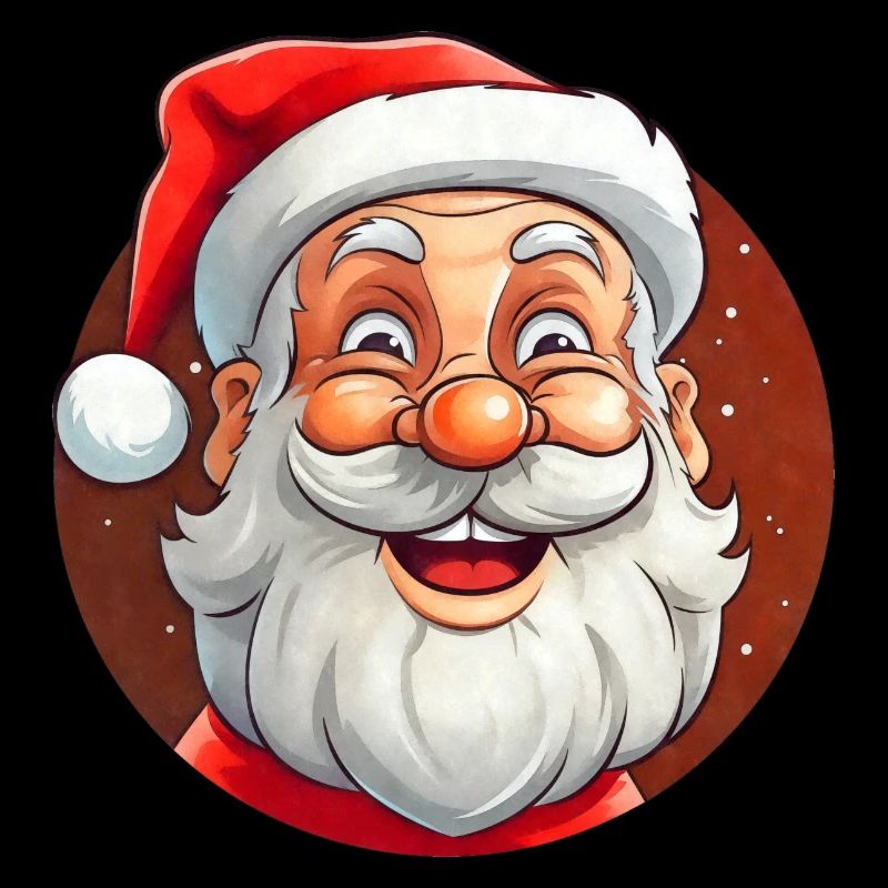 Glücklicher Weihnachtsmann