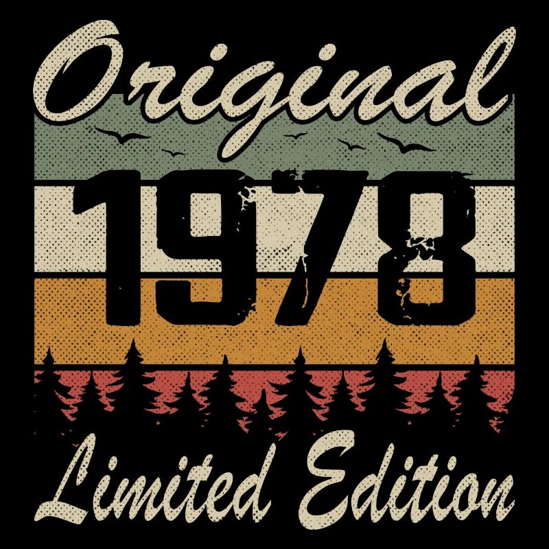 Vintage Anniversaire Idée Cadeau Original 1978