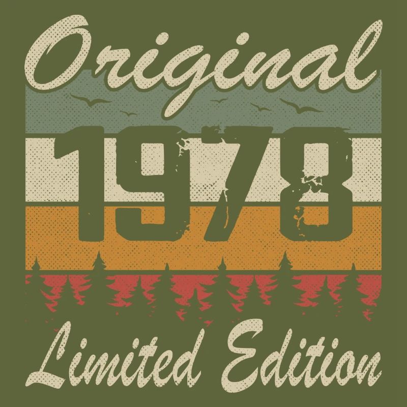 Vintage Birthday Original Gift Idea 1978