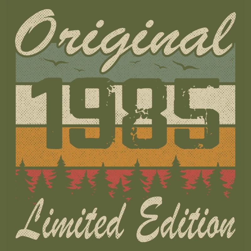 Vintage Geburtstag Original Geschenkidee 1985