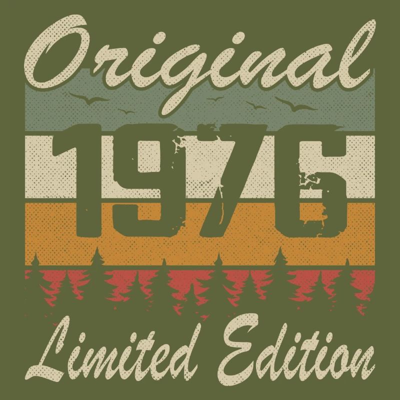 Vintage Geburtstag Original Geschenkidee 1976