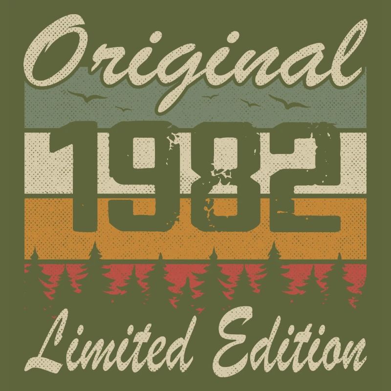 Vintage Geburtstag Original Geschenkidee 1982