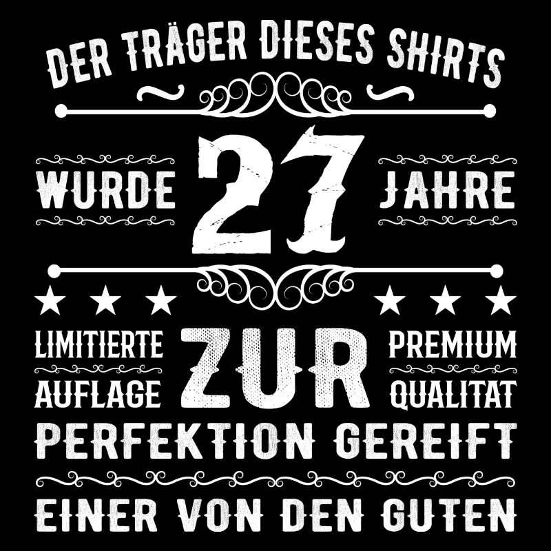 27 Years Gift Idea for 27 - Birthday