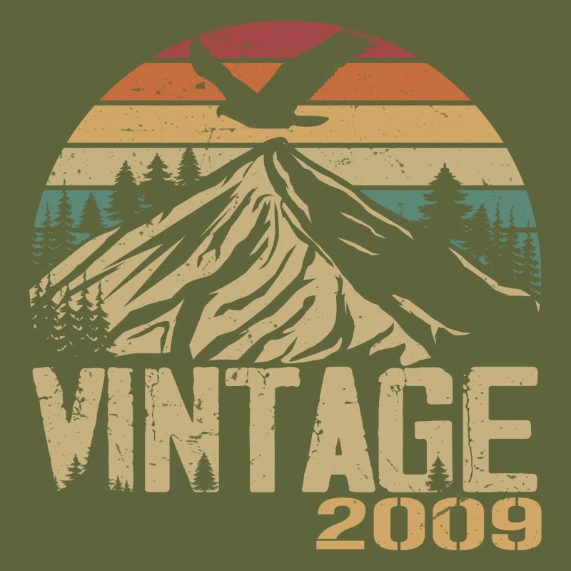 Vintage 2009 Retro 2009 Anniversary Gift