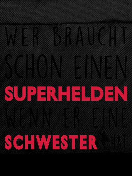 Meine Schwester-Superheld