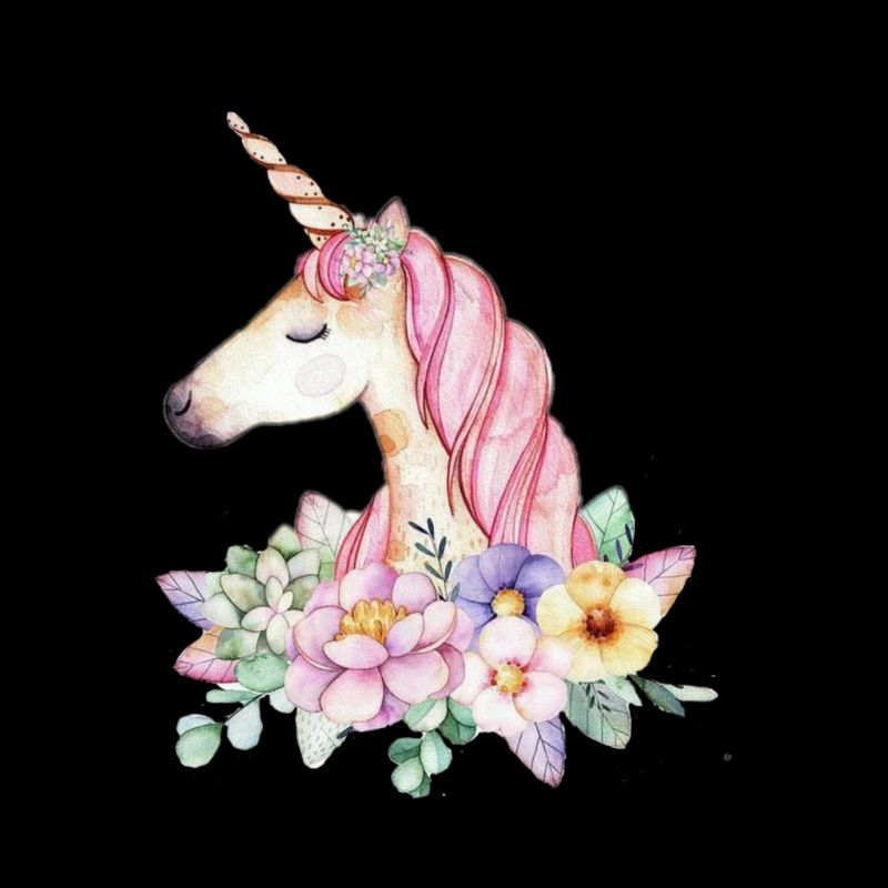 Blumen-Einhorn