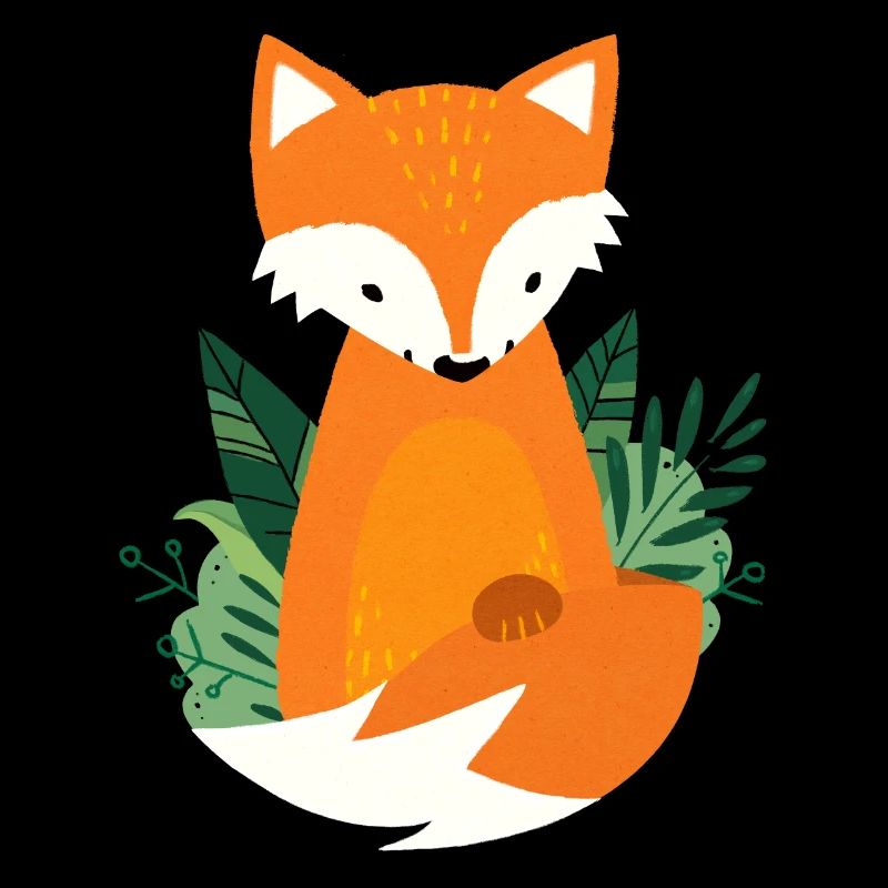 Kleiner Fuchs im Wald