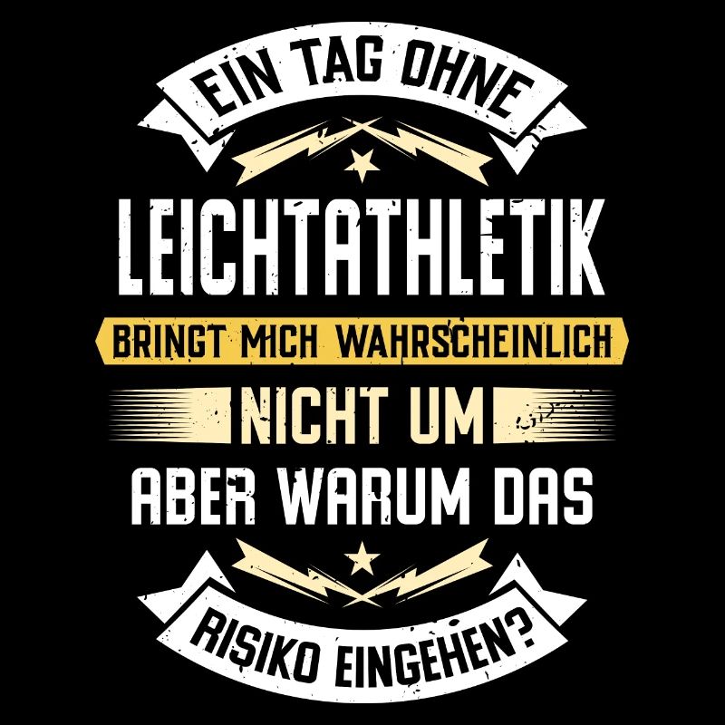 Ein Tag ohne Leichtathletik bringt mich nicht um