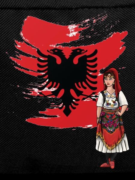 Albanian Flag "Albanian Nuse"