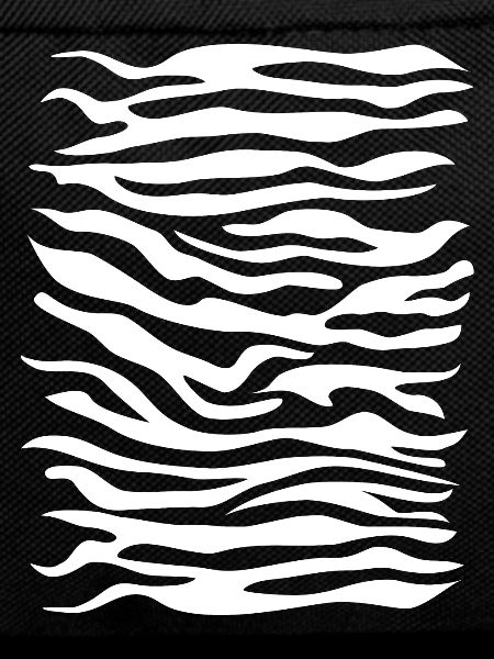 Motif Zèbre blanc