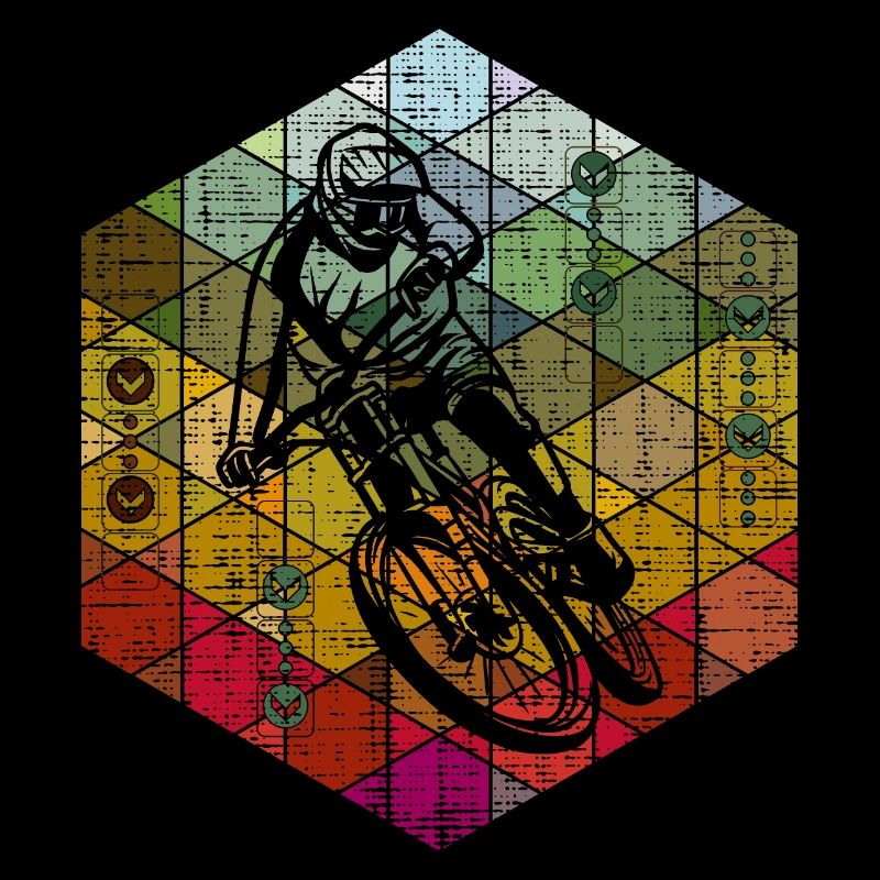 downhill racer hexagon