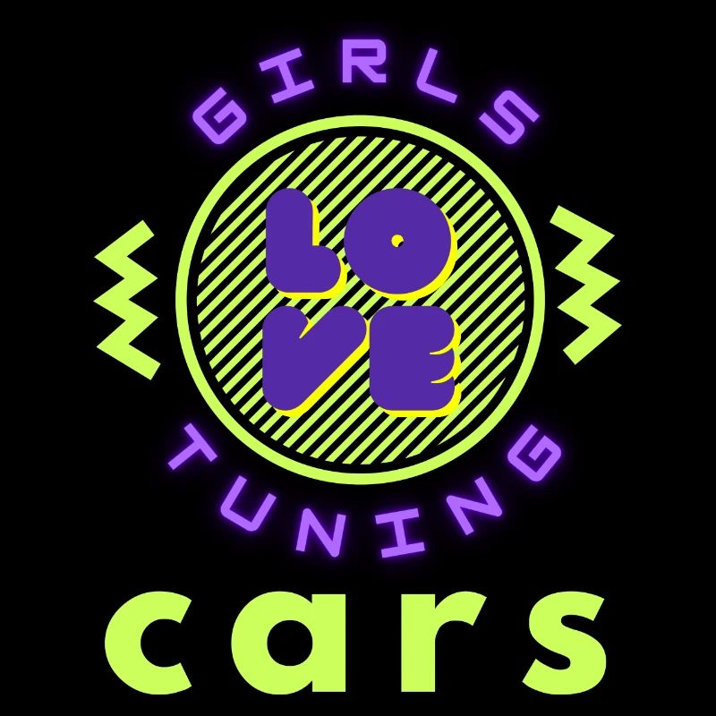 Les filles adorent les voitures de tuning