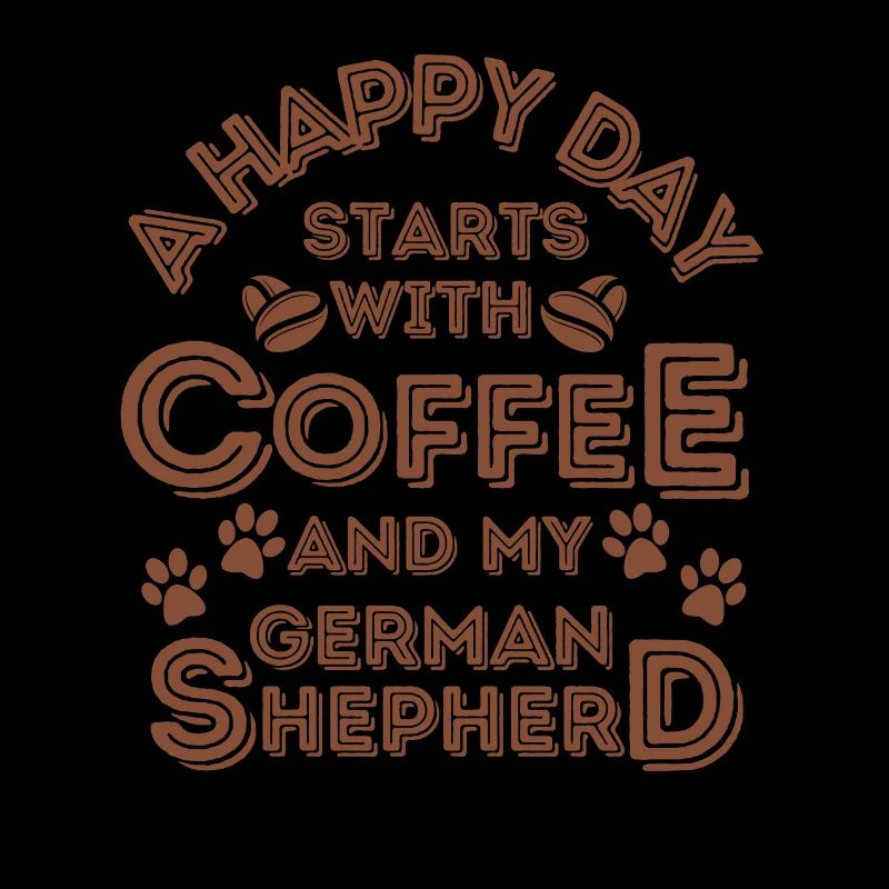 Deutscher Schäferhund Kaffee Hund Cafe
