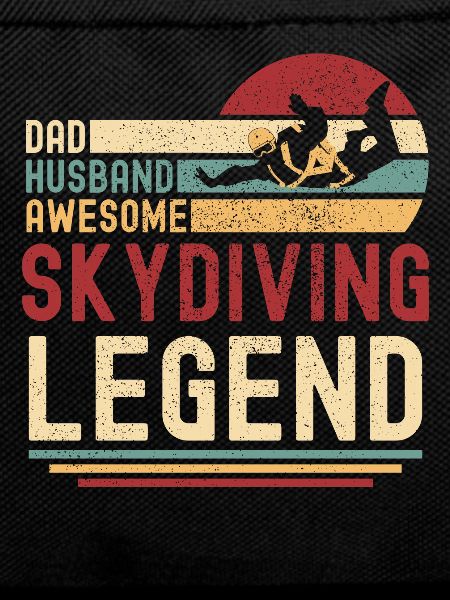 Skydiving Father retro Skydiving Legend