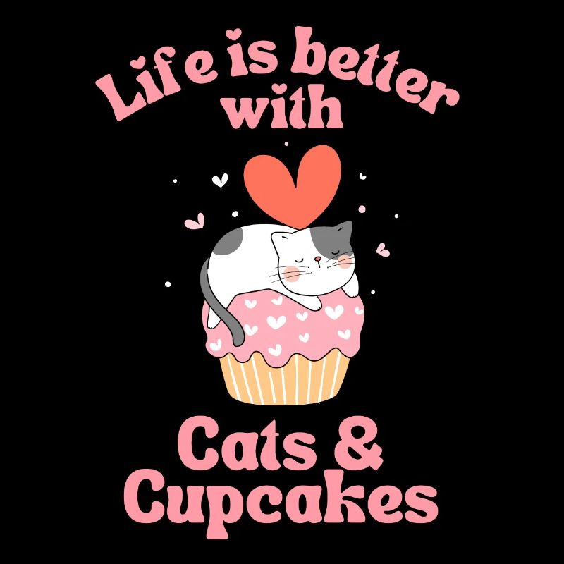 Cat Cupcake kawaii Cupcake et Cat Lovers