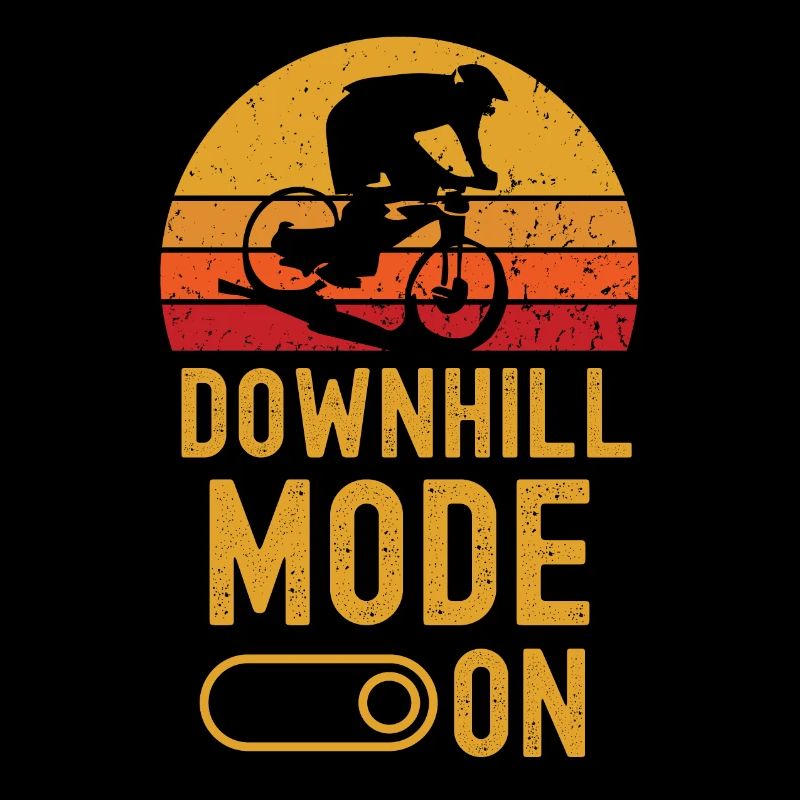 Mode descente sur rétro vintage