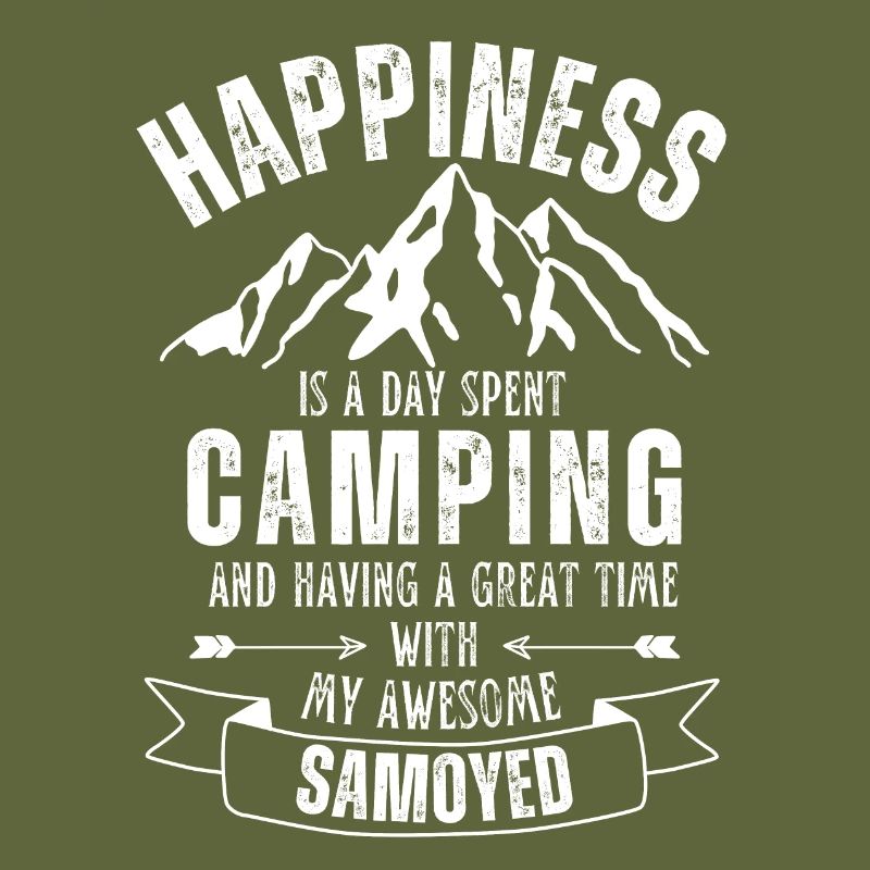 Camping et Samoyède