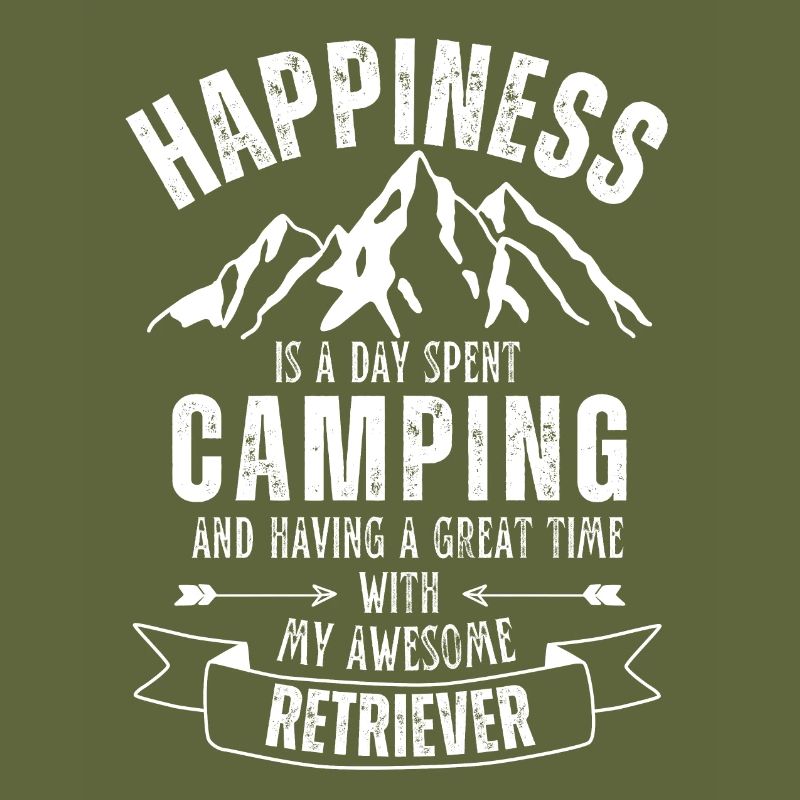 Camping and retrievers