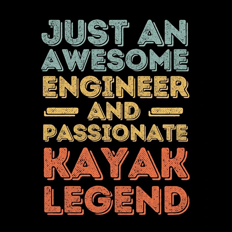 Engineer kayak retro