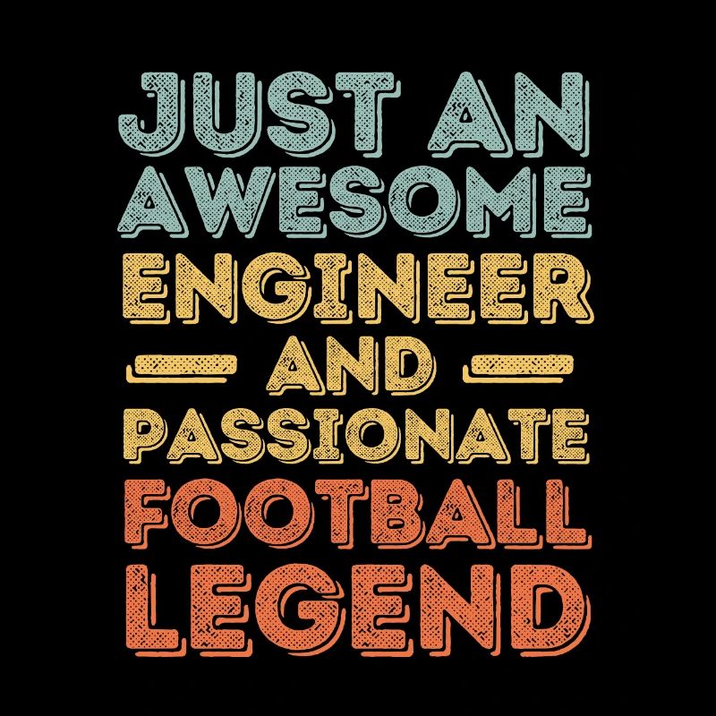 engineer football retro