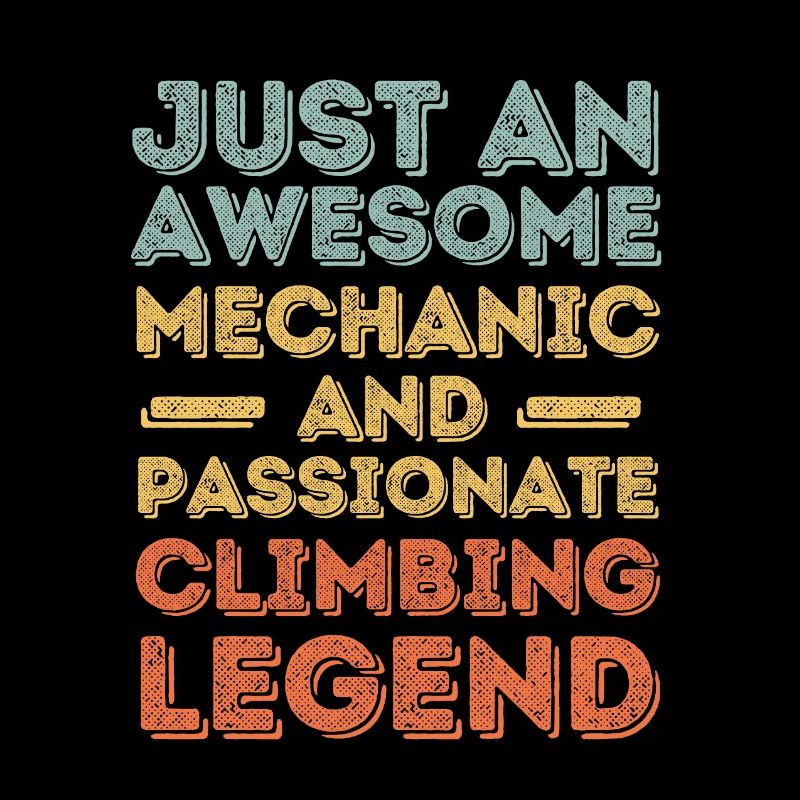 Mechanic climbing retro