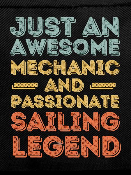 Mechanic sailing retro