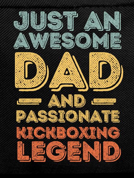 Dad kickboxing retro