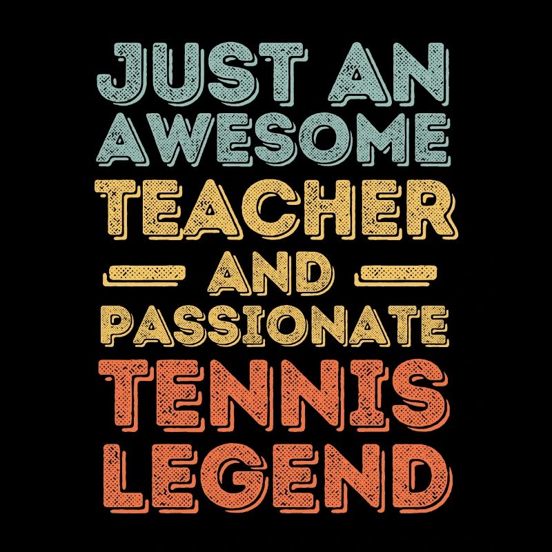 Teacher Tennis retro