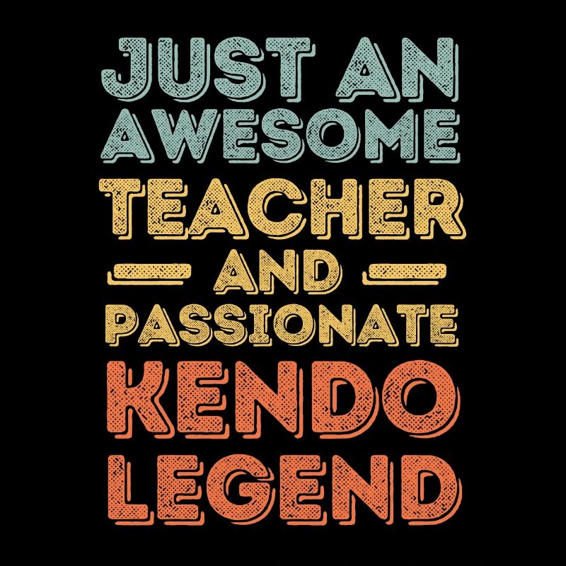 Teacher Kendo retro