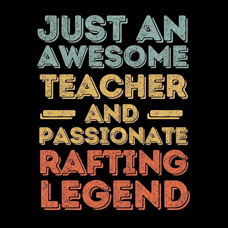 Instructeur rafting rétro