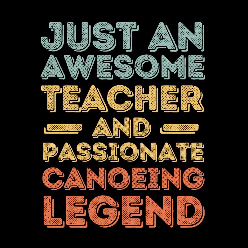 Teacher Canoe retro