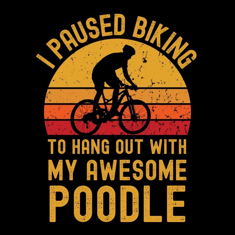 Cyclisme et caniche
