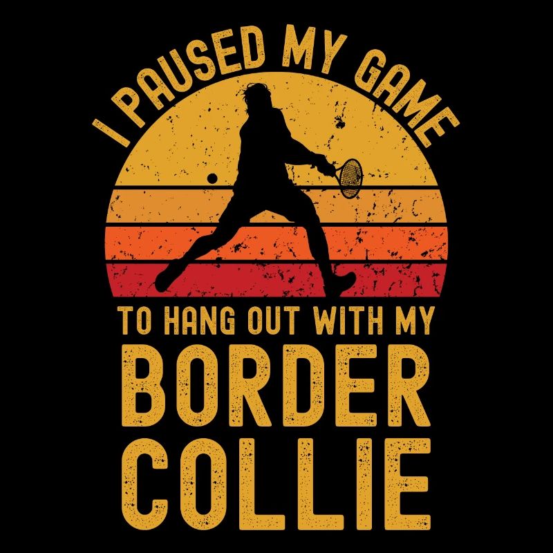 Tennis and Border Collie
