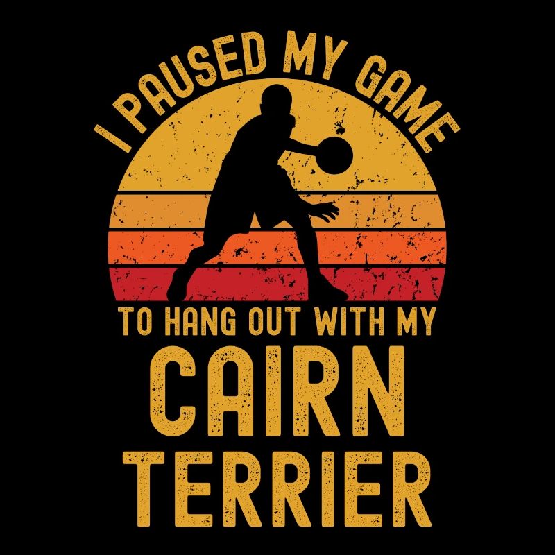 Basketball et Cairn Terrier