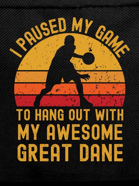 Basketball and Great Dane
