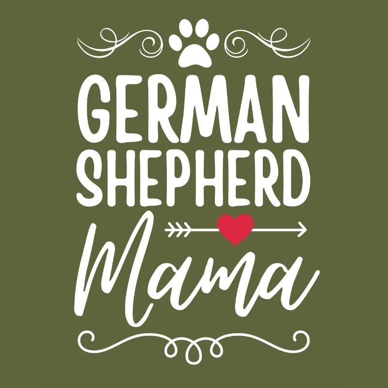 German Shepherd Mama