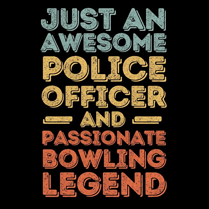 Policeman Bowling retro