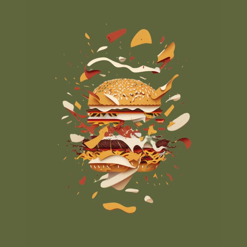 Burger Exploded | Dekonstruierter Burger