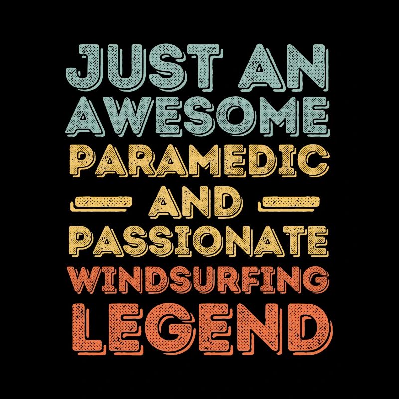 Paramedic Windsurfing retro
