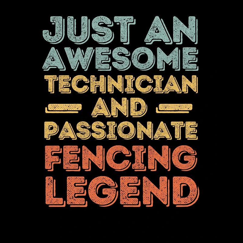 Techniker Fechten retro