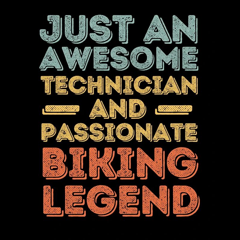 Technicien Cyclisme rétro