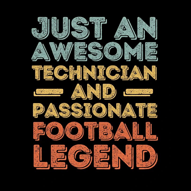 Techniker Fußball retro