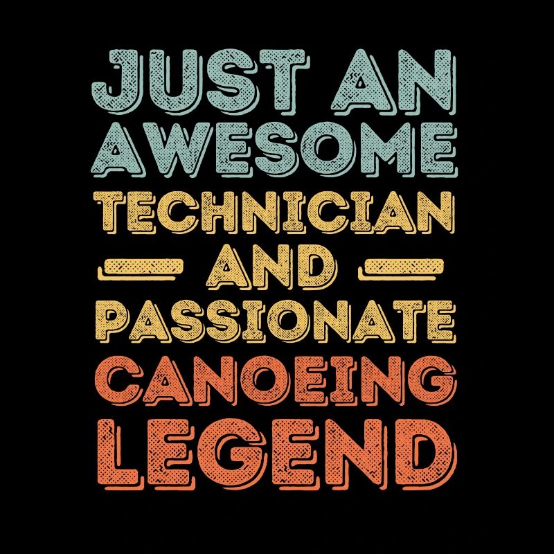 Technicien Canoë rétro