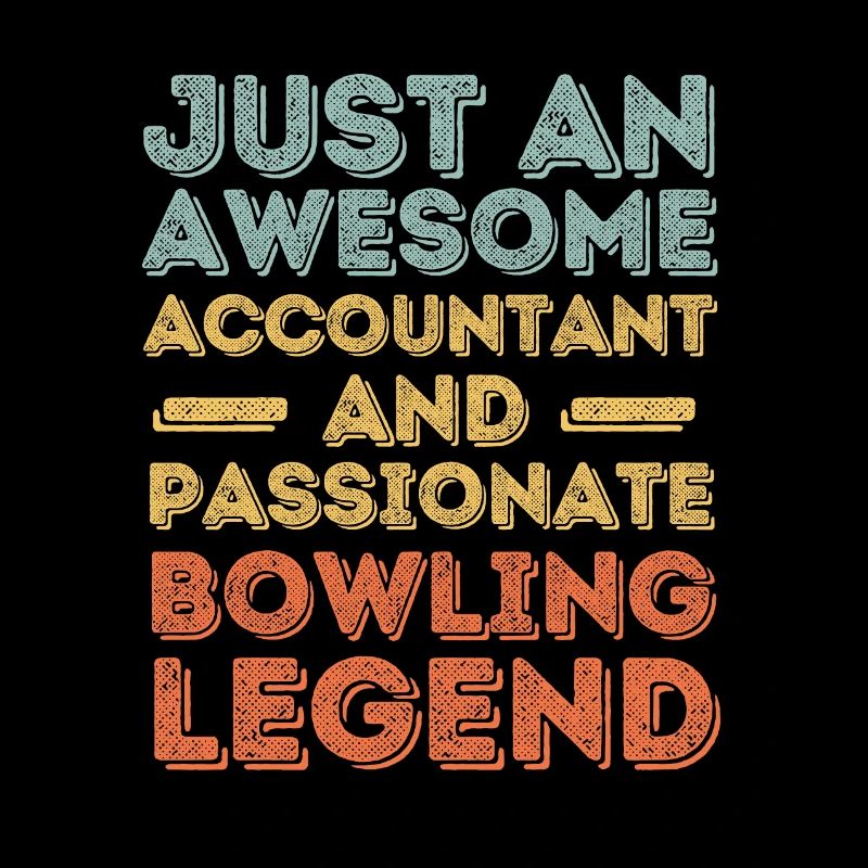 Comptable Bowling rétro