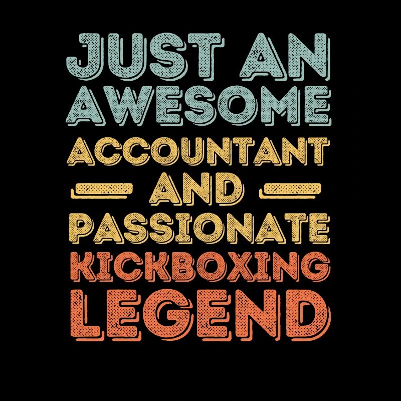 Comptable kickboxing rétro